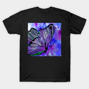 BUTTERFLY PURPLE MOSAIC T-Shirt